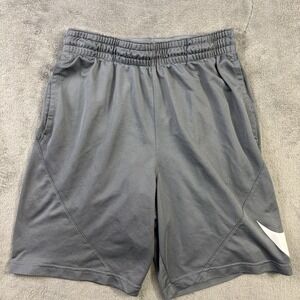 Nike Shorts Men M Dri Fit Basketball HBR Vertical Swoosh Gym Active Training